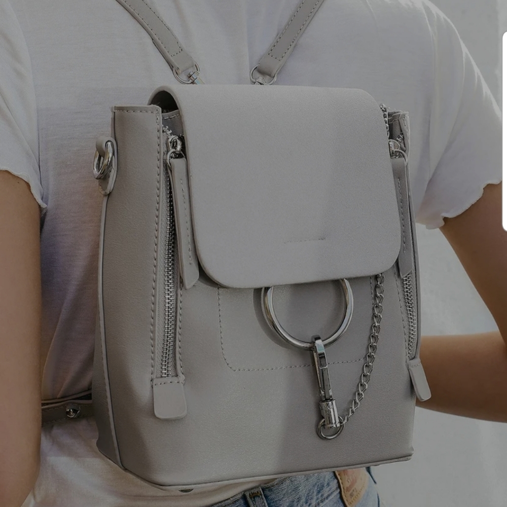 Lulu's  | Sidewalk stunner grey backpack